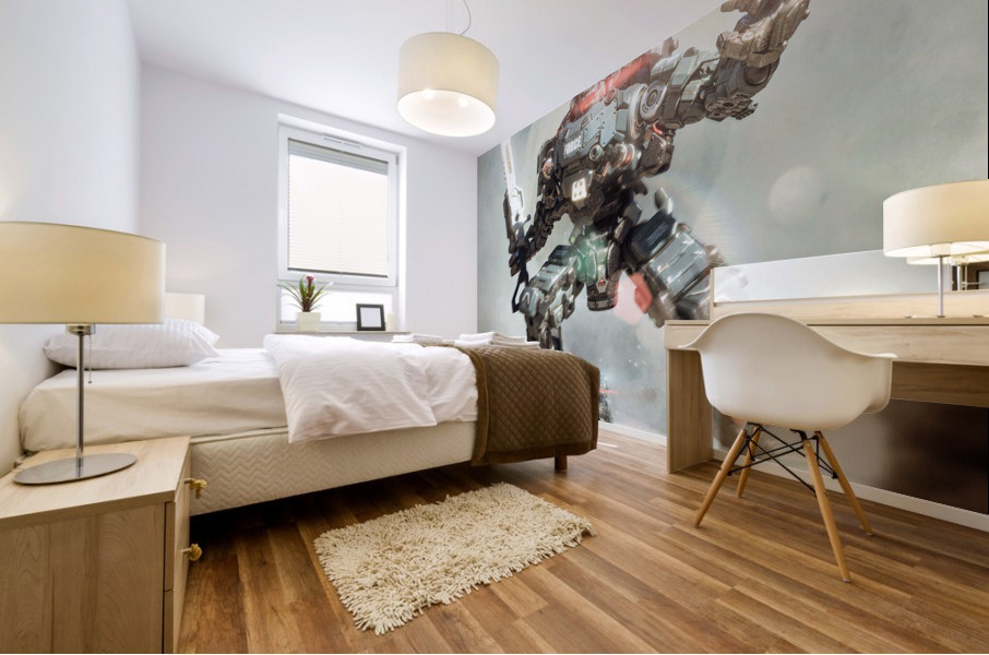 Mecha Version 1 Mural print