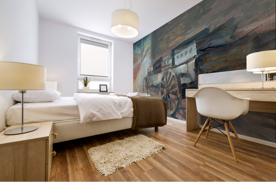 West Bound Dreams Mural print