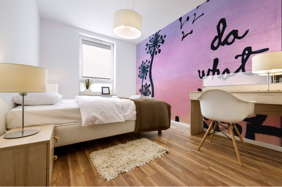 Bachelor Debriefing the Canvas Mural print