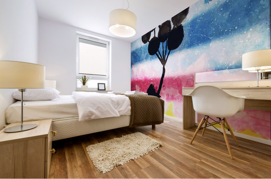 The Emotional Emotion Mural print