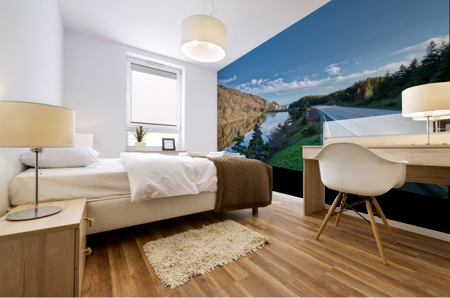 Approaching la Presquile Mural print