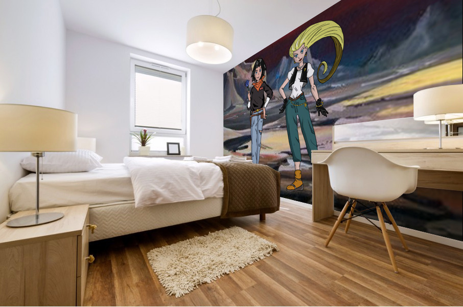 La Team Rocket en C17 et C18 Mural print