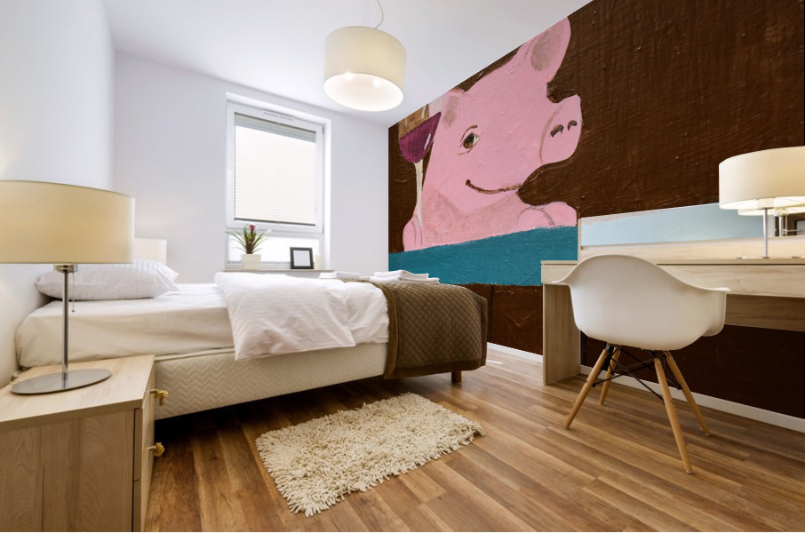 Wilbert. David K Mural print