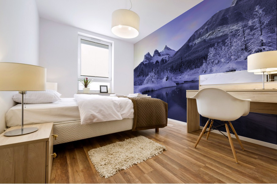 The Three Sisters Mural print