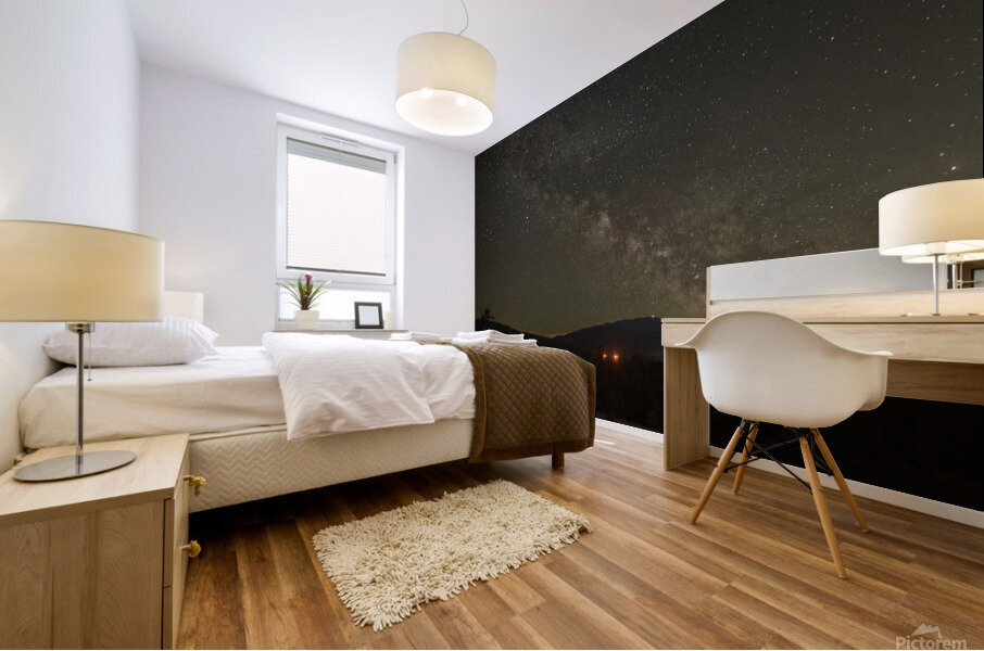 The Milkyway Mural print