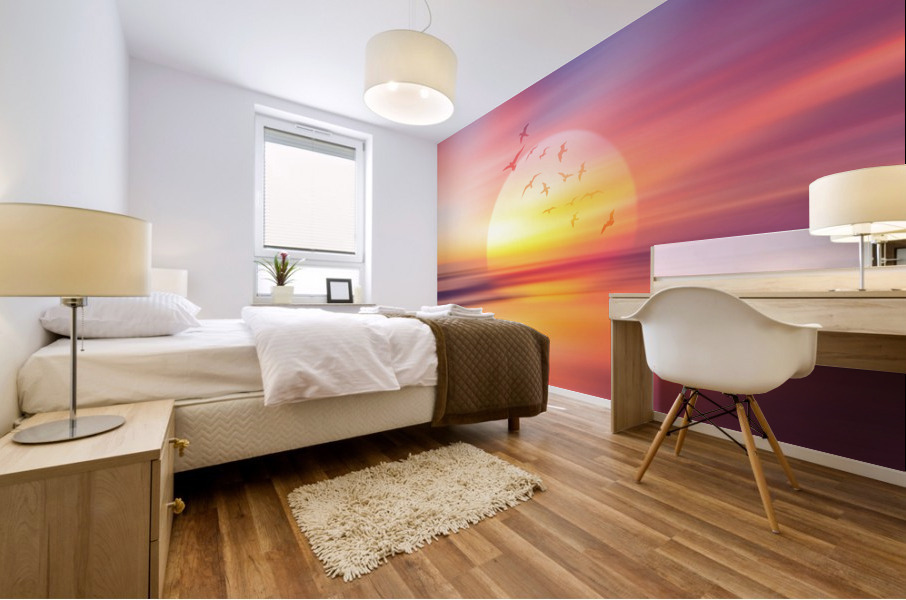 Abstract Movement XXXIV Mural print