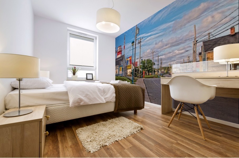 Cheticamp - Main Street Mural print