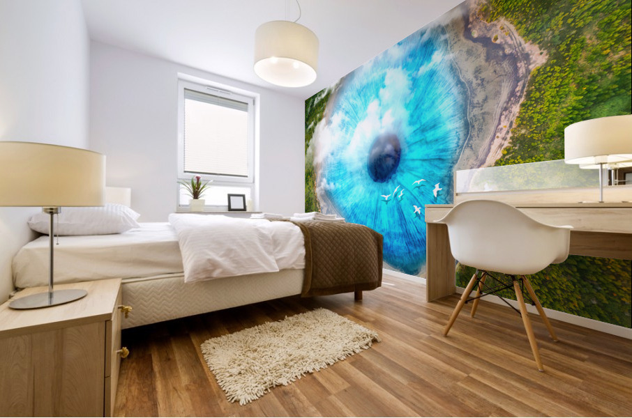 Dream Art XX Surreal Eye Lake Mural print