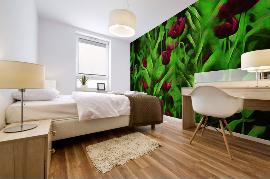 Poppies Mural print