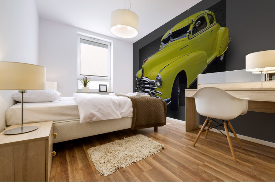 1948 Pontiac Silver Streak Mural print