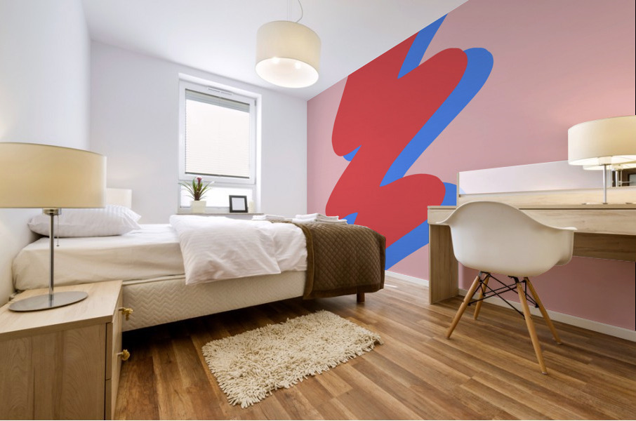 Lightning Mural print