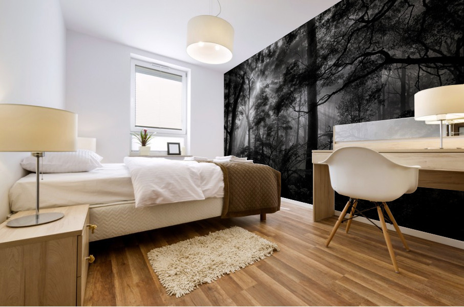 Primary forest Mural print