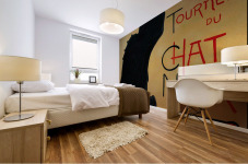 Theophile Steinlen - Tournee du Chat Noir Mural print