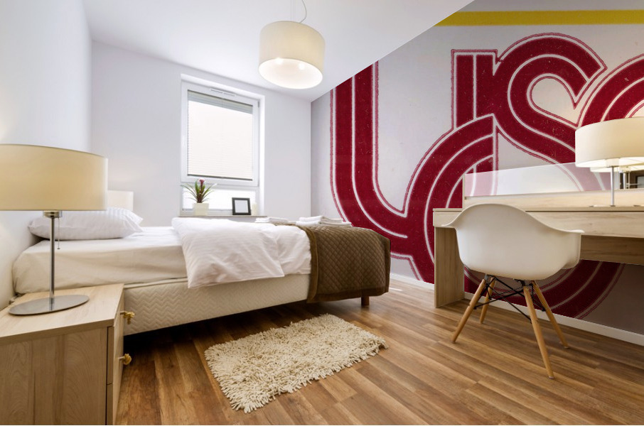 1983 USC vs. Stanford Football Ticket Wall Art Mural print