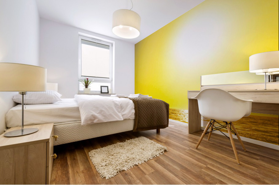 Golden California Sunset Mural print