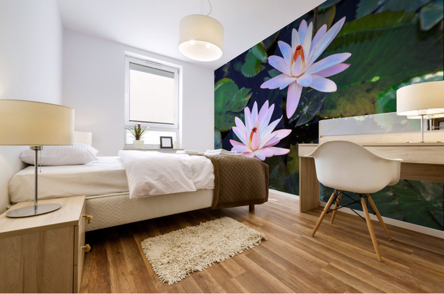 Water Lilies Mural print
