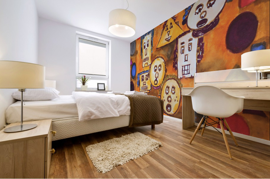 shapes Mural print