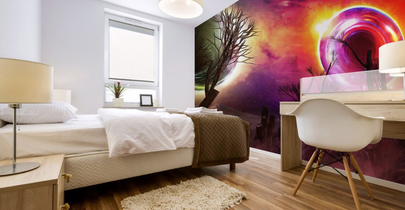 The Dark Suns Mural print