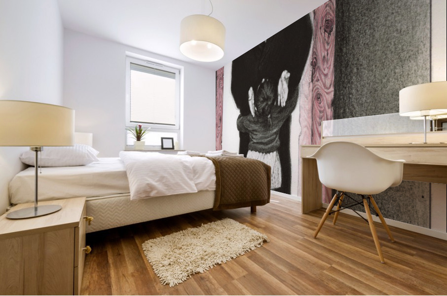 The Lane of Love Mural print