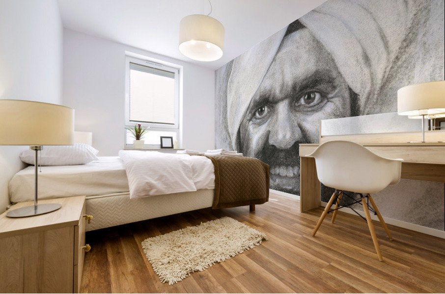 Master Rajinder Ji Maharaj Mural print