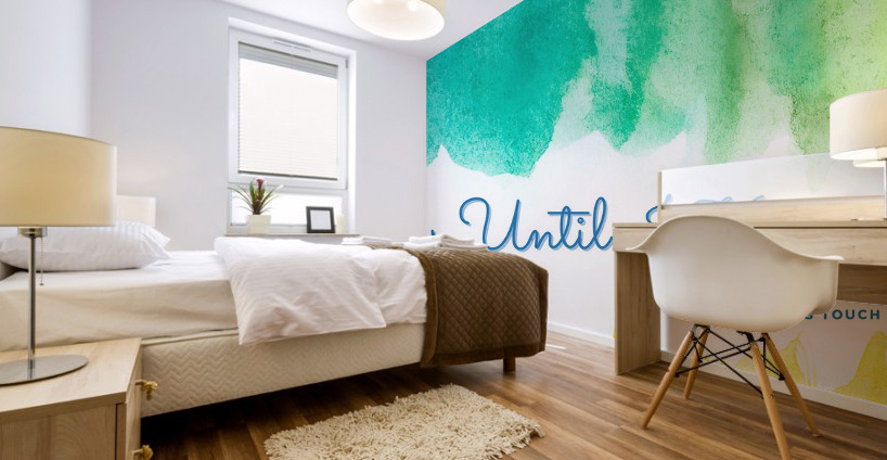 I NEVER KNEW Mural print