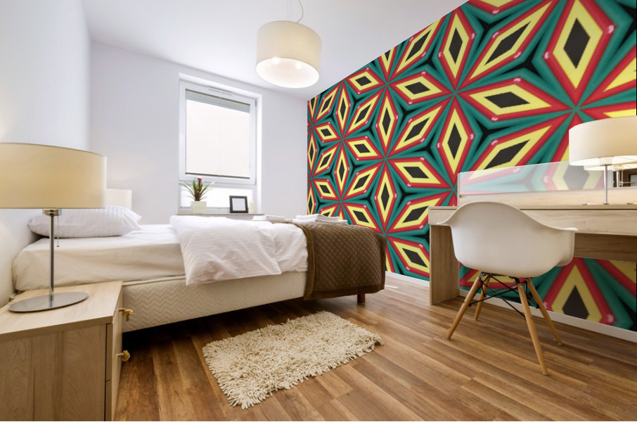 Colorful pattern Mural print