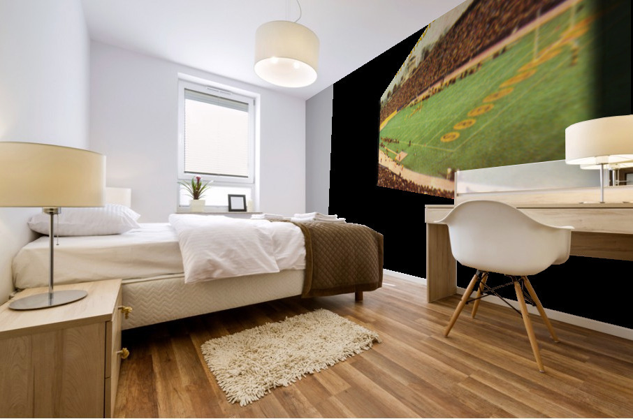 Vintage Pitt Stadium Viewfinder Wall Art Mural print