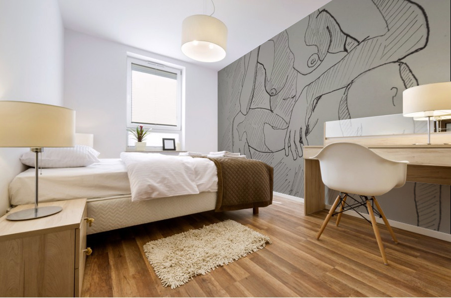 Sweet melancholia  Mural print