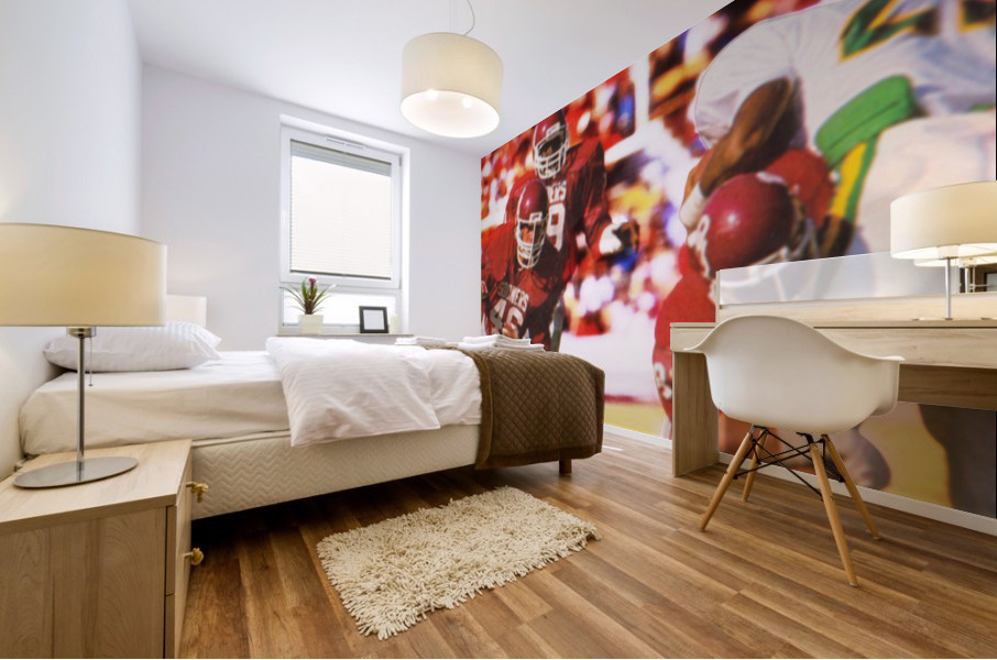 1984 Oklahoma Football | Row 1 Mural print