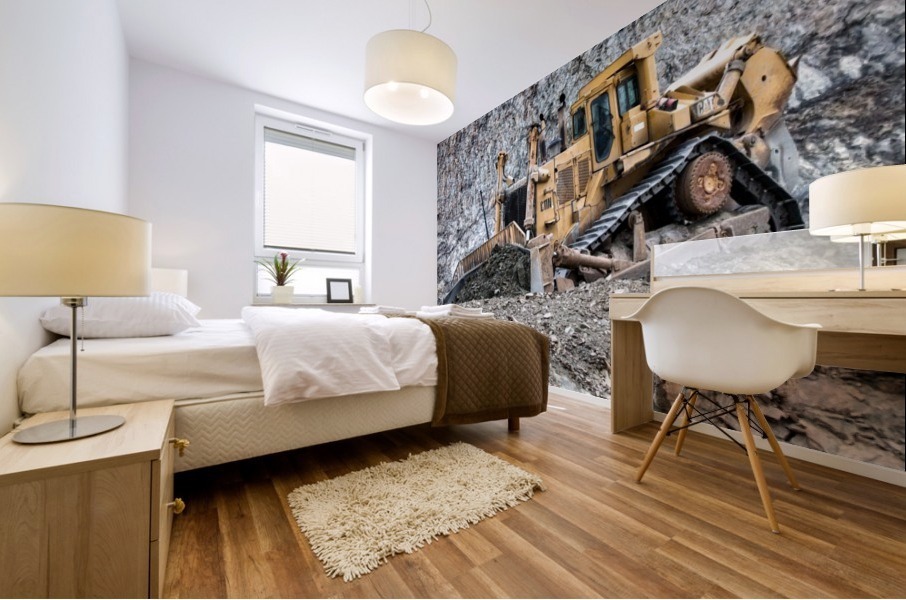 Earth Mover Mural print