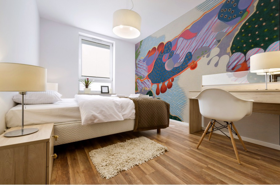 the fourth voyage of Christopher Columbus 1502  Mural print