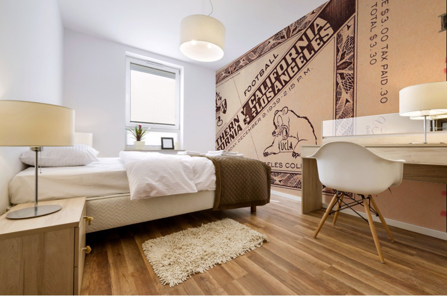 1939 USC Trojans vs. UCLA Bruins | Row 1 Mural print