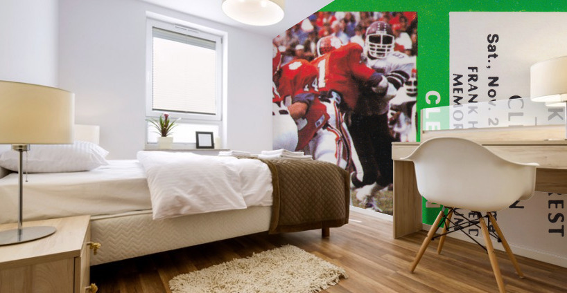 1985 Clemson vs. Wake Forest Mural print