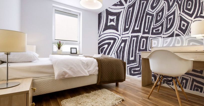 Mosaic Pattern Mural print