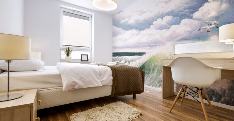 the breeze 2 Mural print