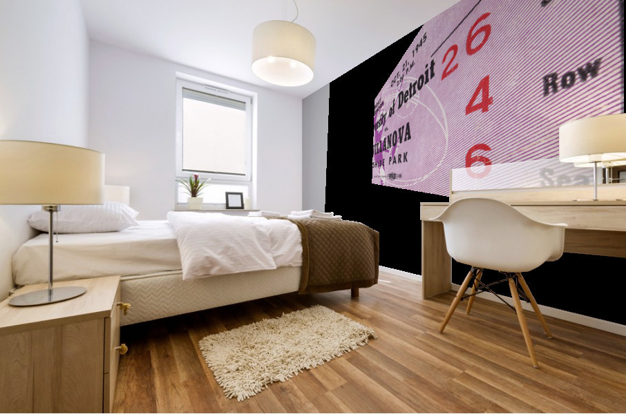 1945 Detroit Titans vs. Villanova Wildcats Mural print