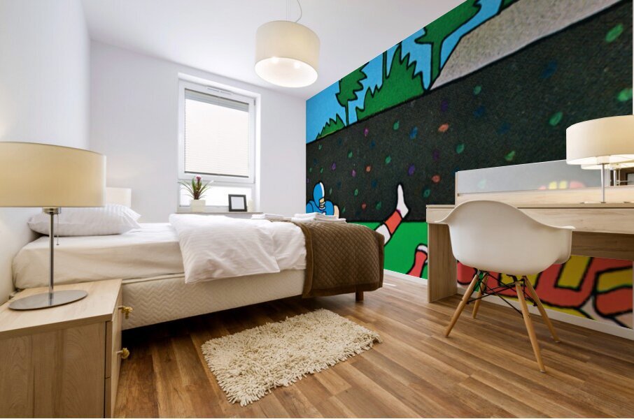 1969 Retro Football Canvas Art Black Friday Sale Mural print