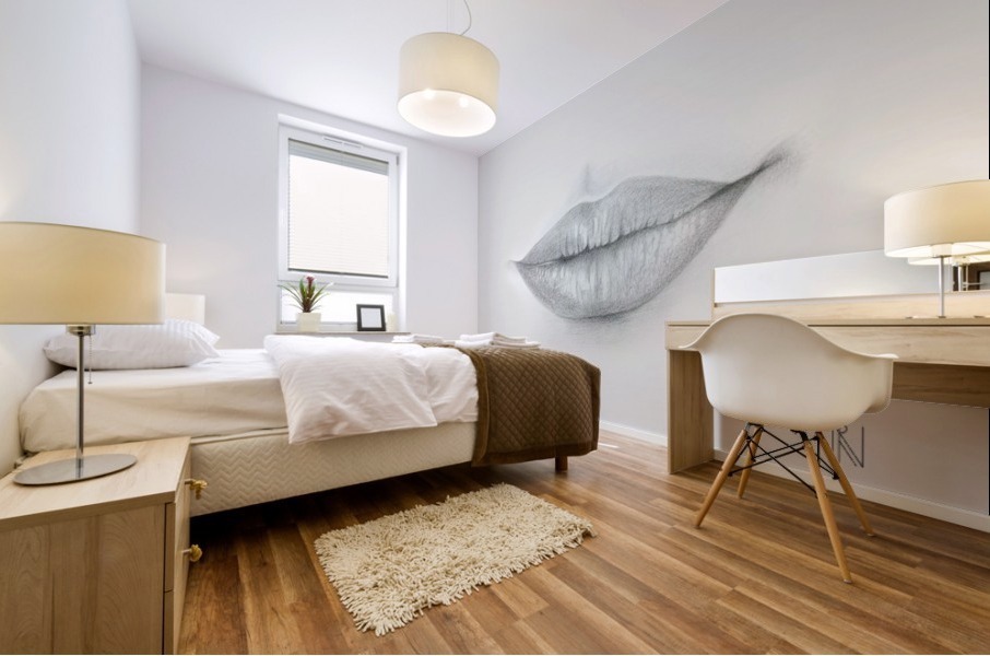 Mouth Mural print