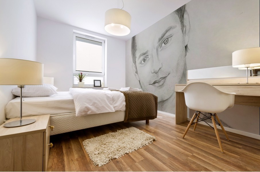 Portrait Mural print