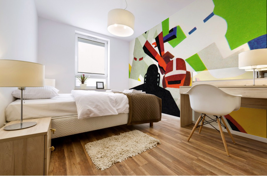 1963 Vintage Baseball Art  Mural print