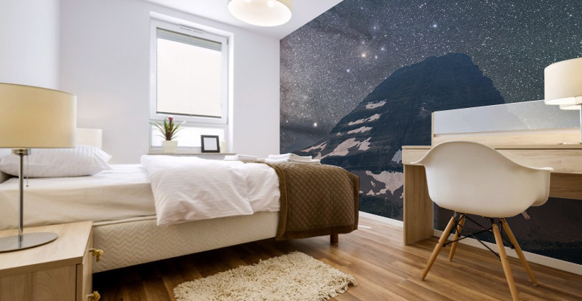 Hidden Lake  Mural print