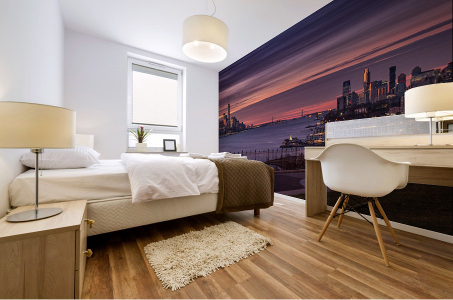 A tale of two cities Mural print
