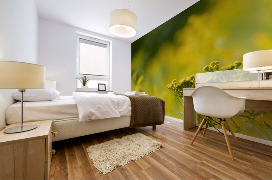 Jaune Mural print