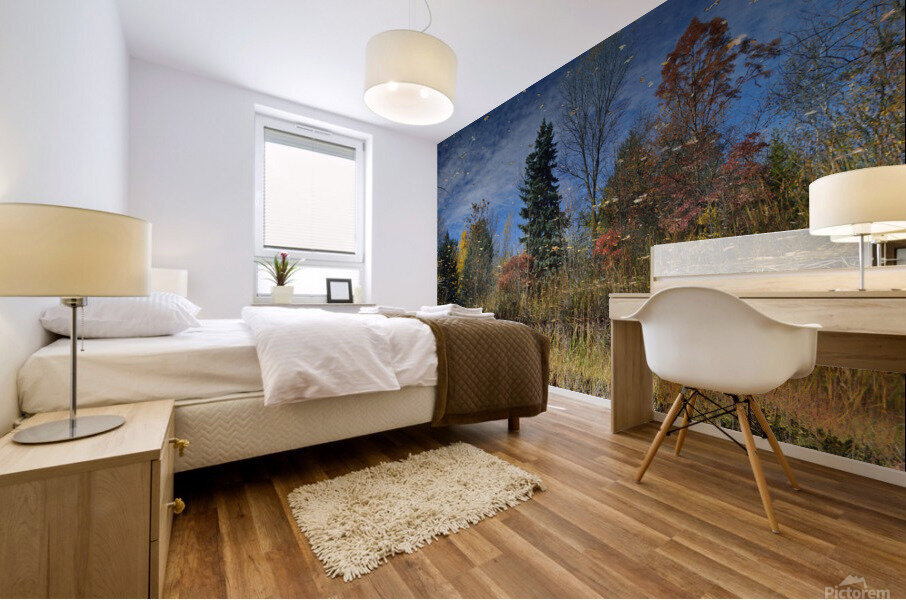 Magical Fall Colors Mural print