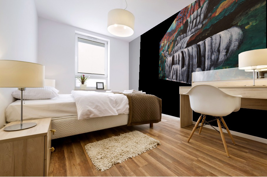 waterfall Mural print