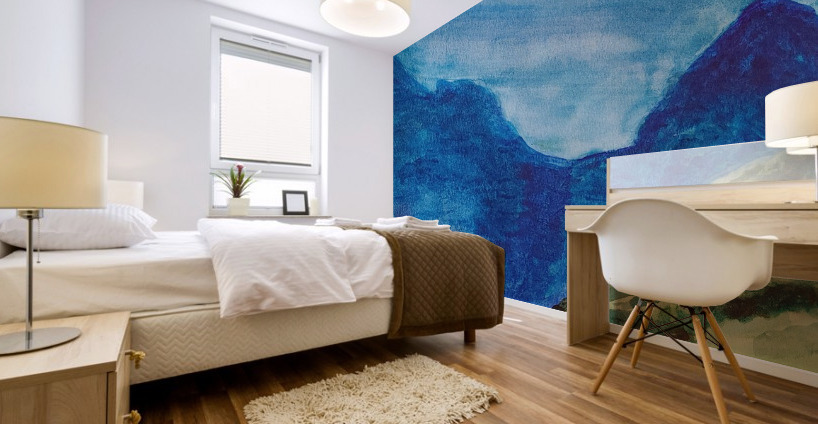 MOUNTAIN VIEW Mural print