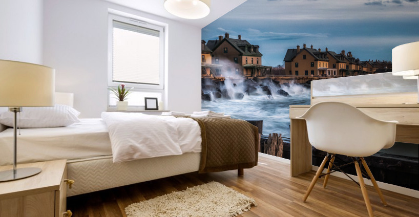 Officer s row  Mural print