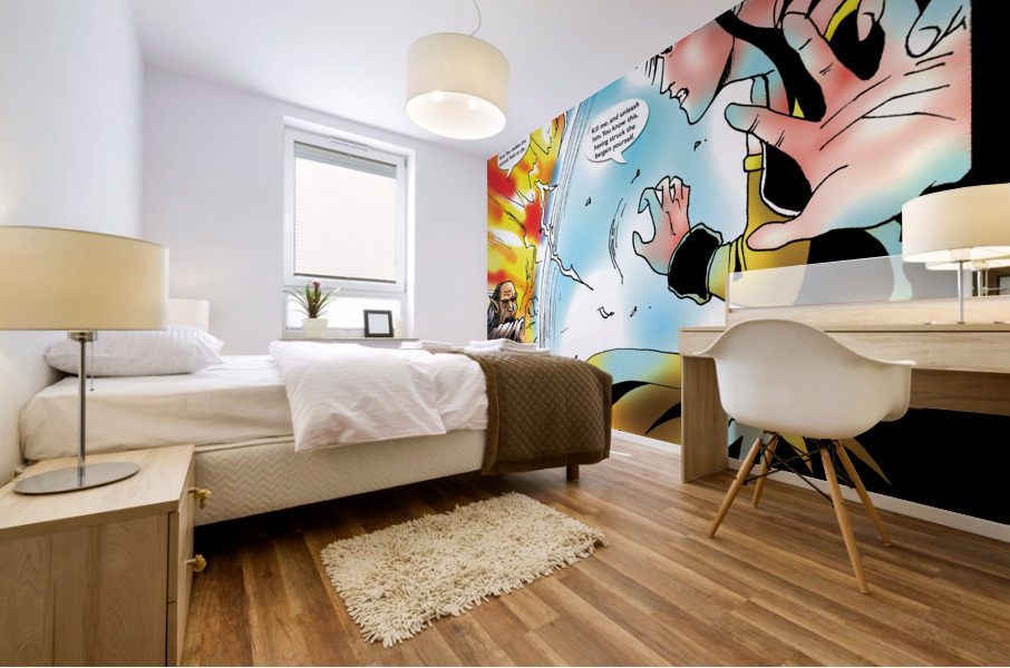 Notice Instead the Magical Field that Envelops the Queen 1 of 2 Original Art from A Daughter of Kings the Ruin Mist Graphic Novel Limited Edition Celebrating The Tragic Love Story from the Books Mural print