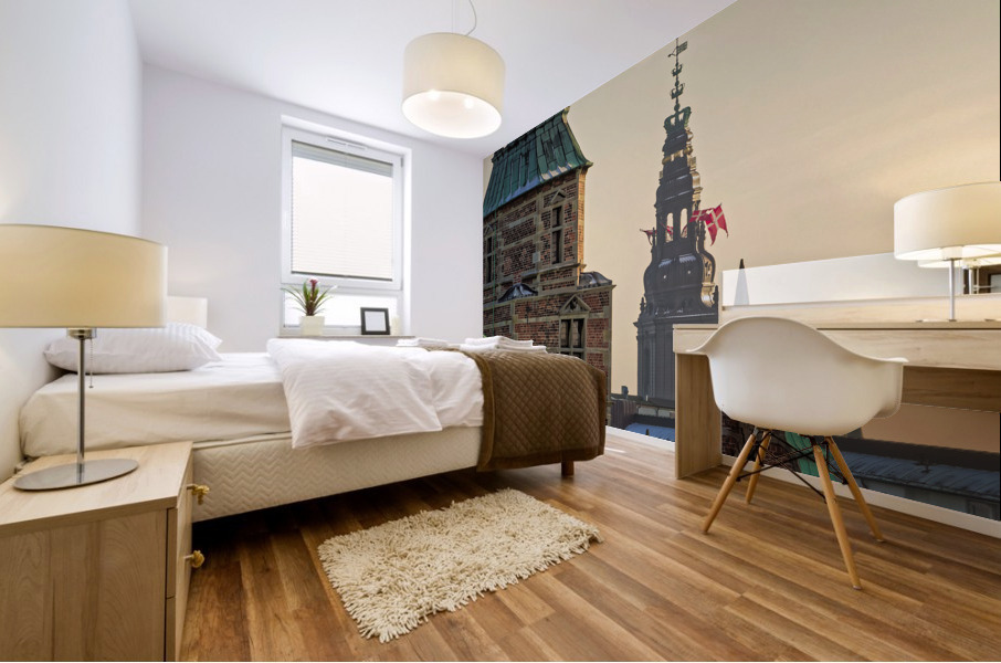 Copenhagen 2 Mural print