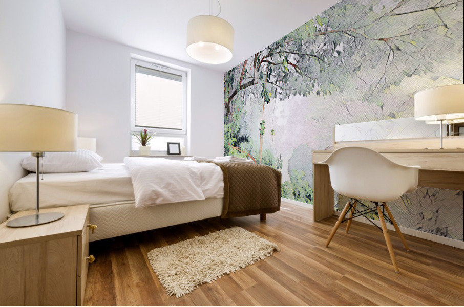 Raintree Mural print